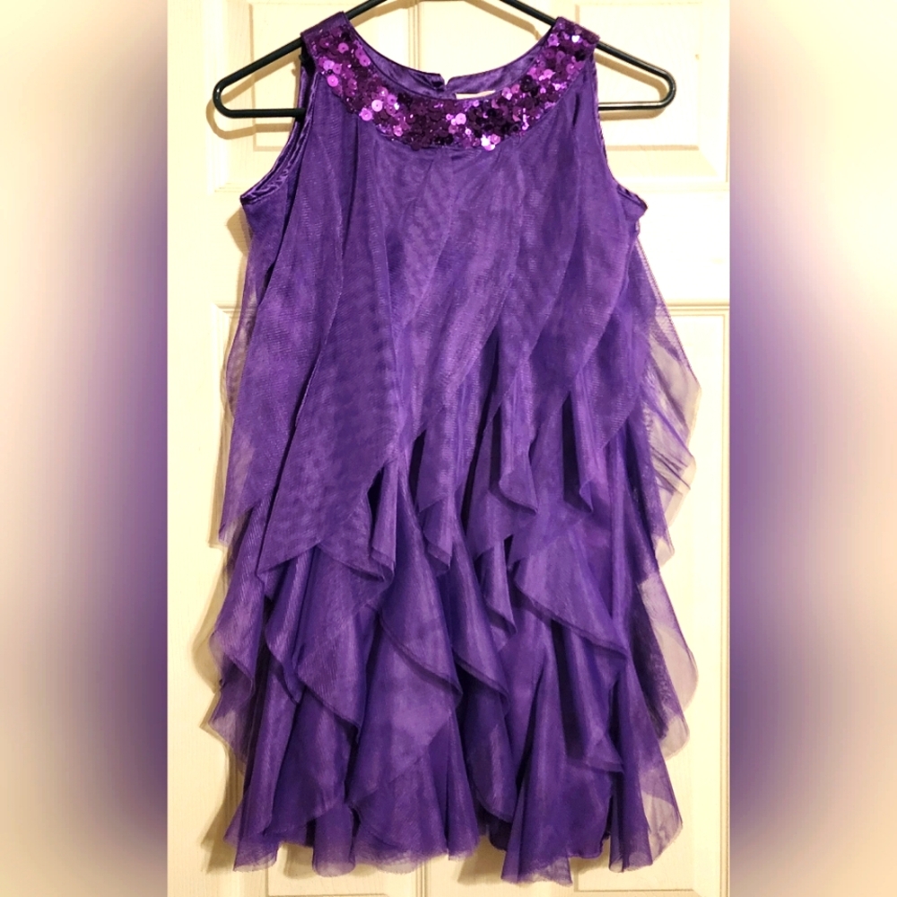 Big girl's size 12 purple Children's Place dress